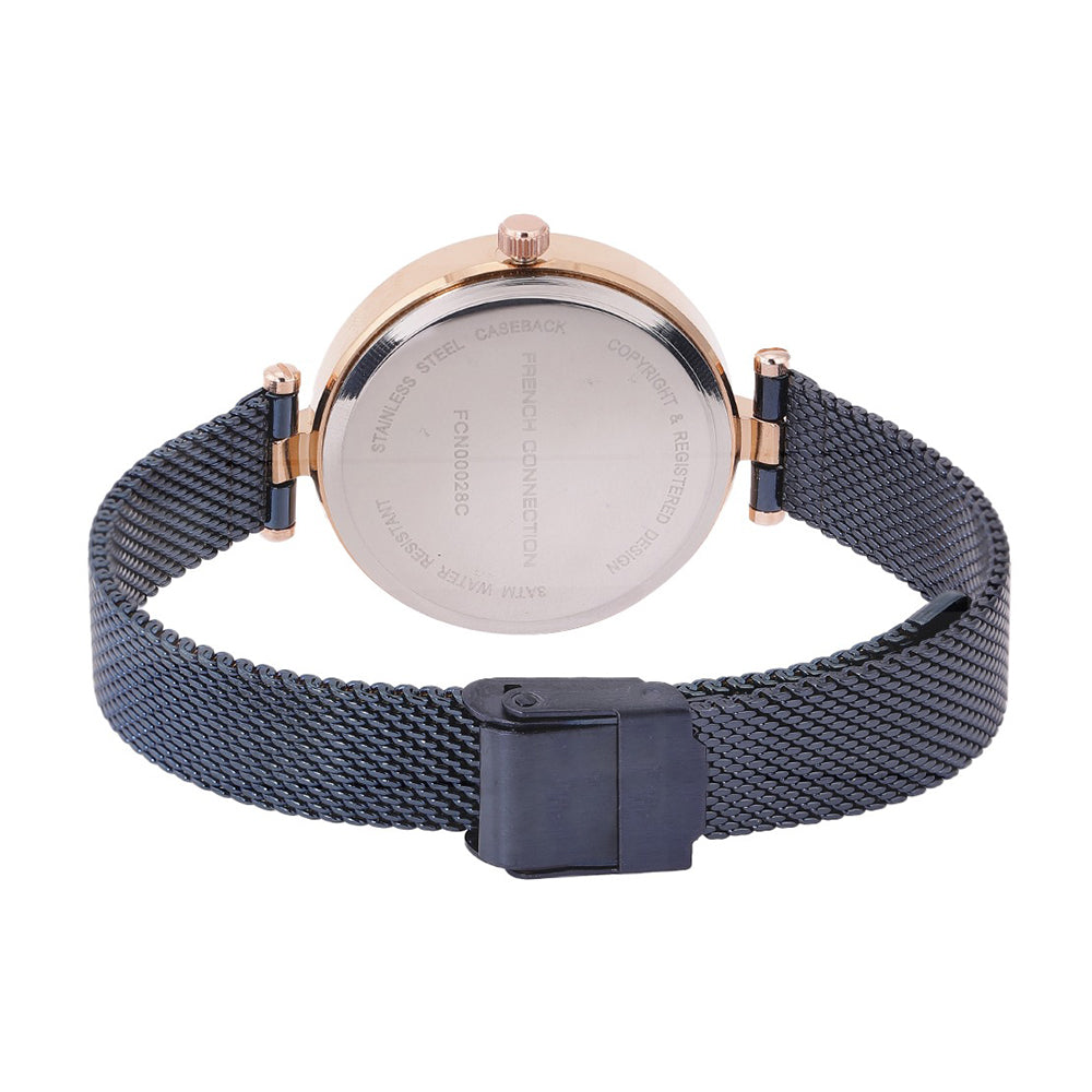 French Connection Analog Blue Dial Women's Watch-FCN00030E