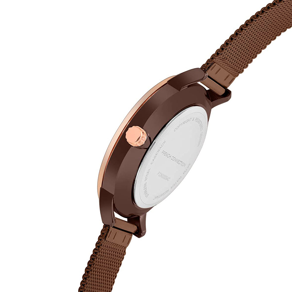 French Connection Analog Brown Dial Men's Watch-FCN00034C