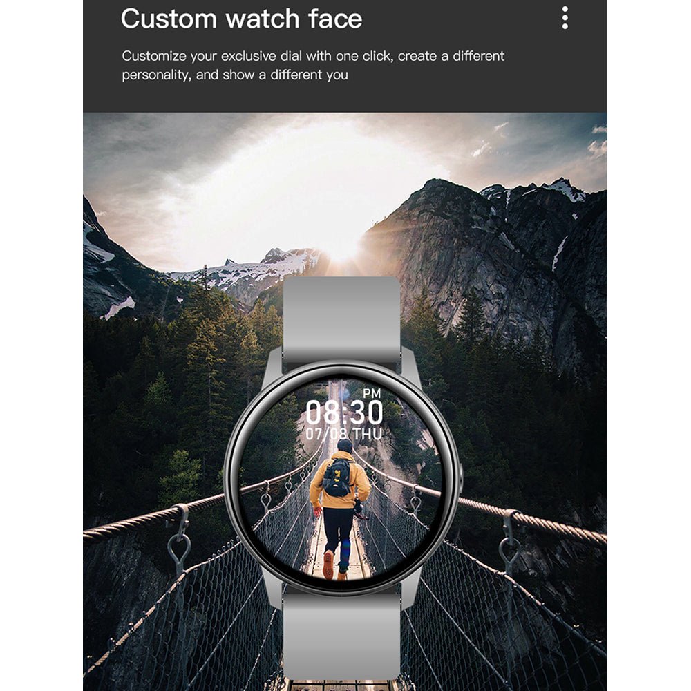 French Connection Green Unisex Smartwatch R3-E Pro