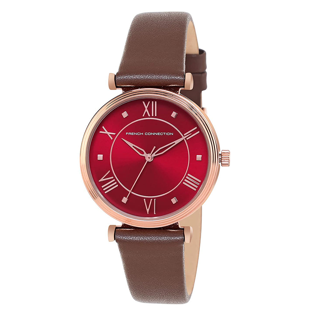 French Connection FCP32BRL Mirage Maroon Dial Women's Analog Watch