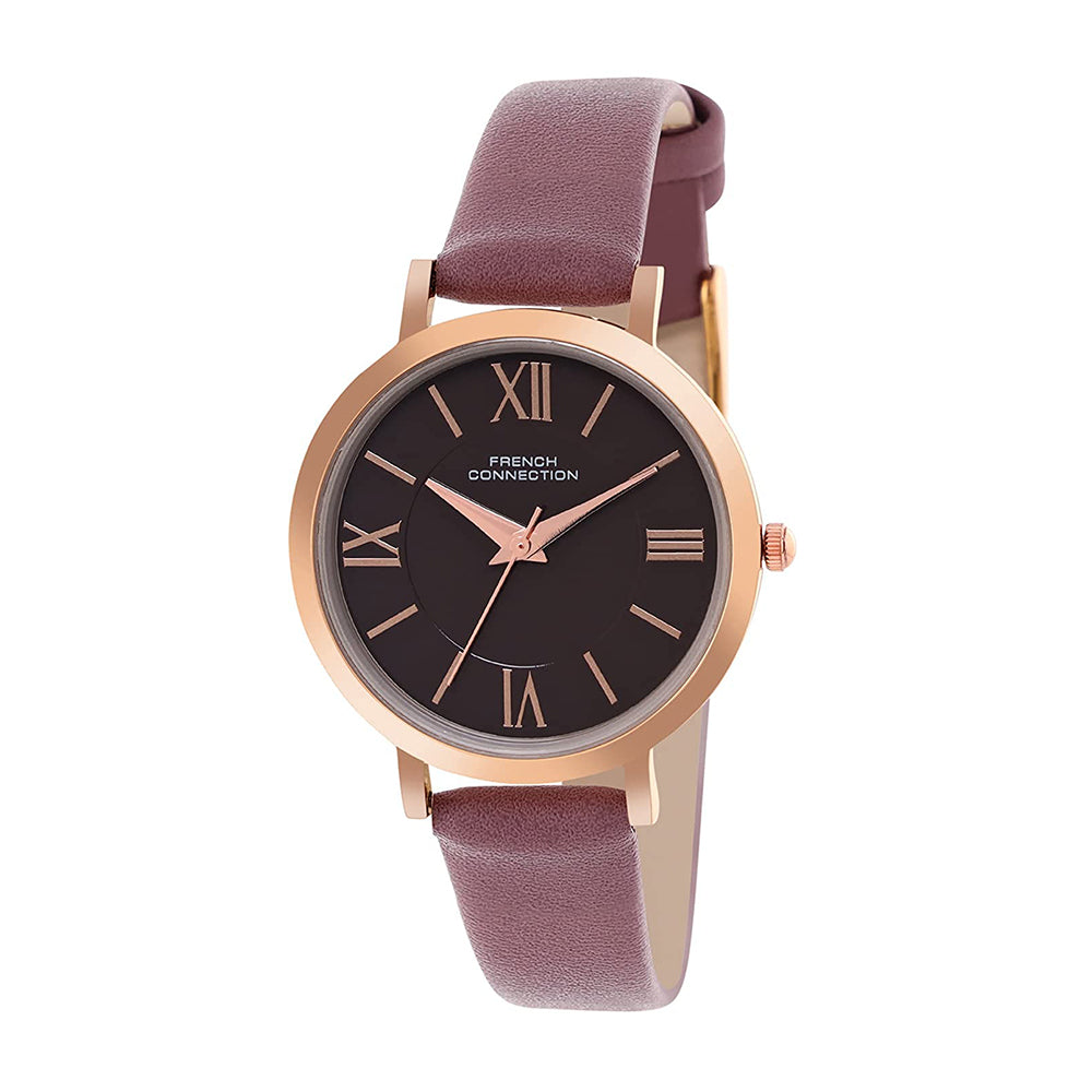 French Connection Analog Brown Dial Women's Watch-FCN00037C