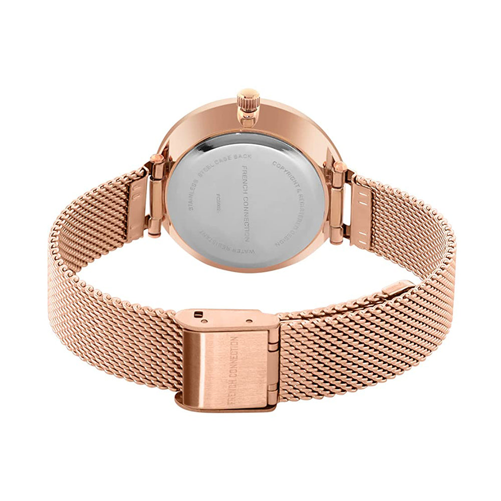 French Connection Analog Black Dial Women's Watch-FCS002E