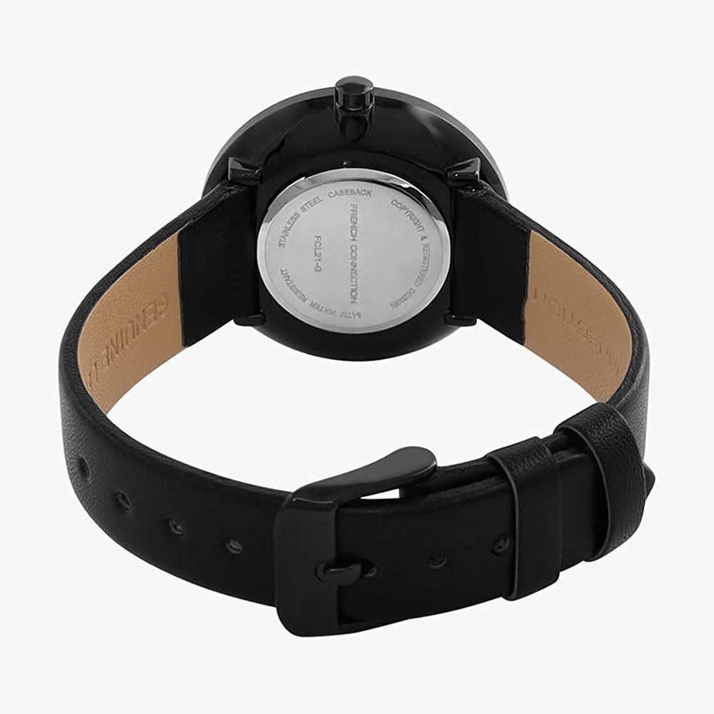 French Connection Analog Black Dial Women's Watch-FCL21-G
