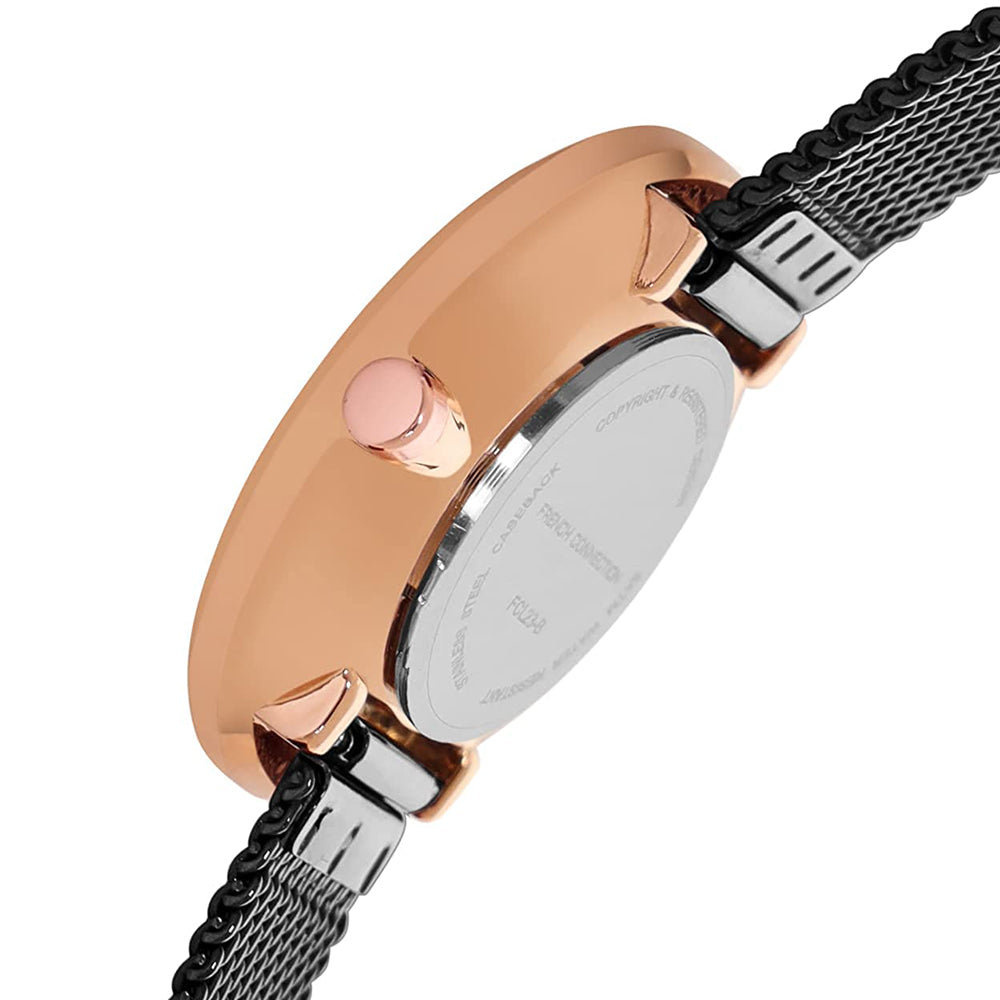 French Connection Analog Black Dial Women's Watch FCL23-B