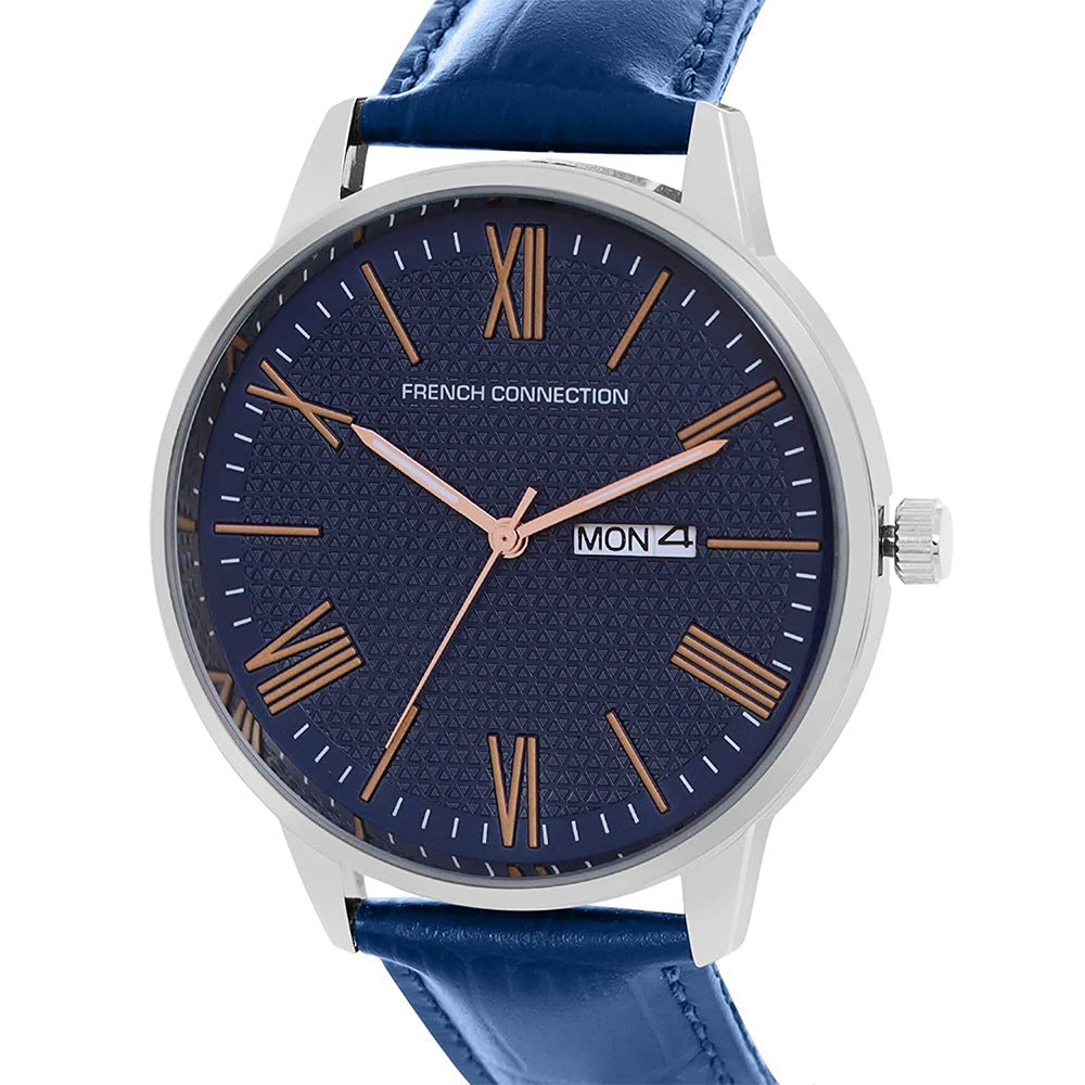 French Connection Analog White Blue Men's Watch FCL25-C