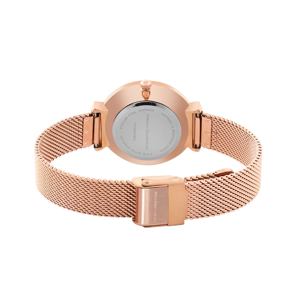 French Connection Analog Blue Dial Women's Watch-FCN00032A