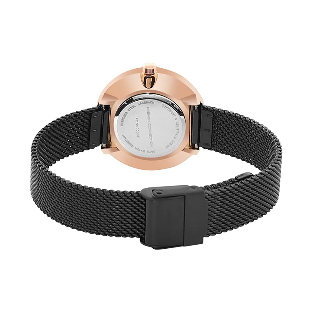 French Connection Analog Black Dial Women's Watch-FCN00036F