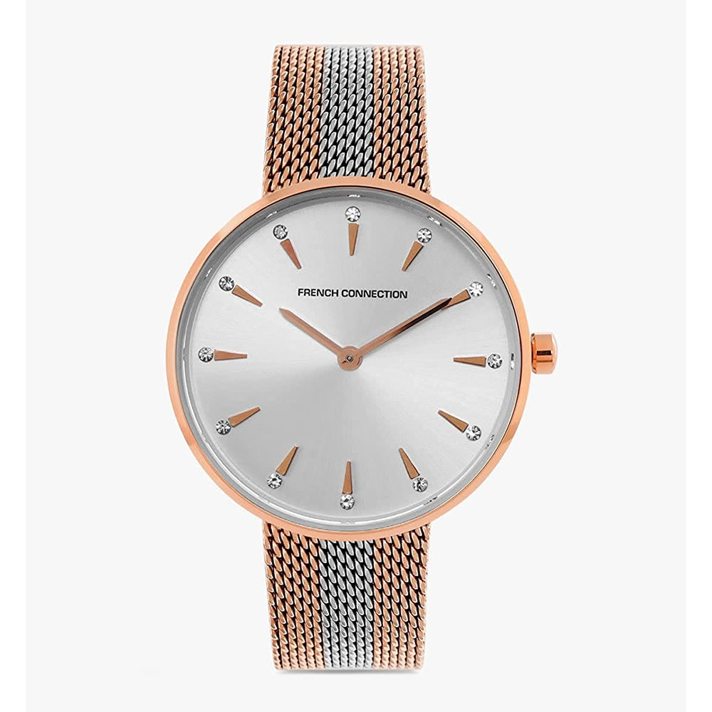 French Connection Analog Silve Dial Women's Watch-FCL22-E