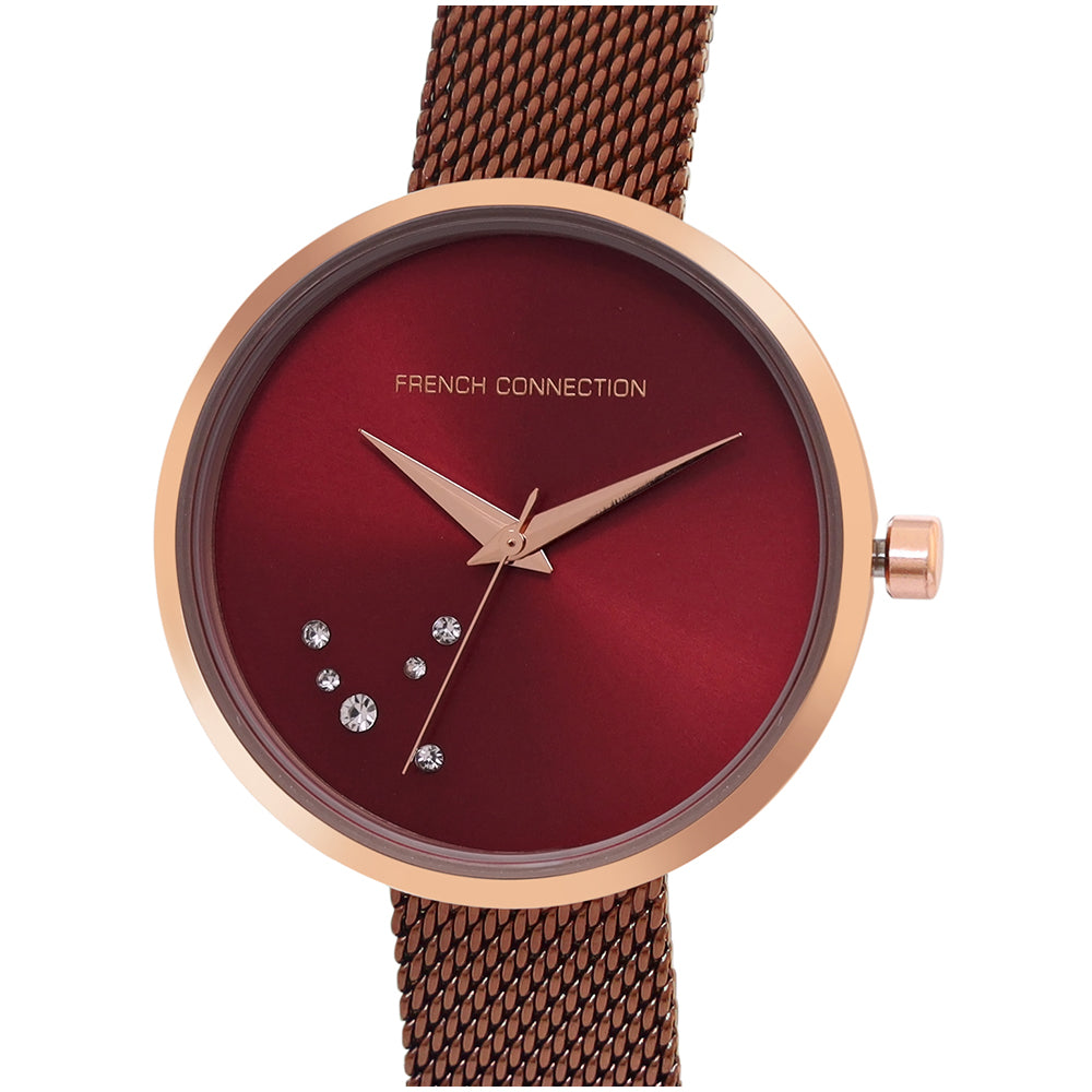 French Connection Women Red Analogue Watch - FCL23-A