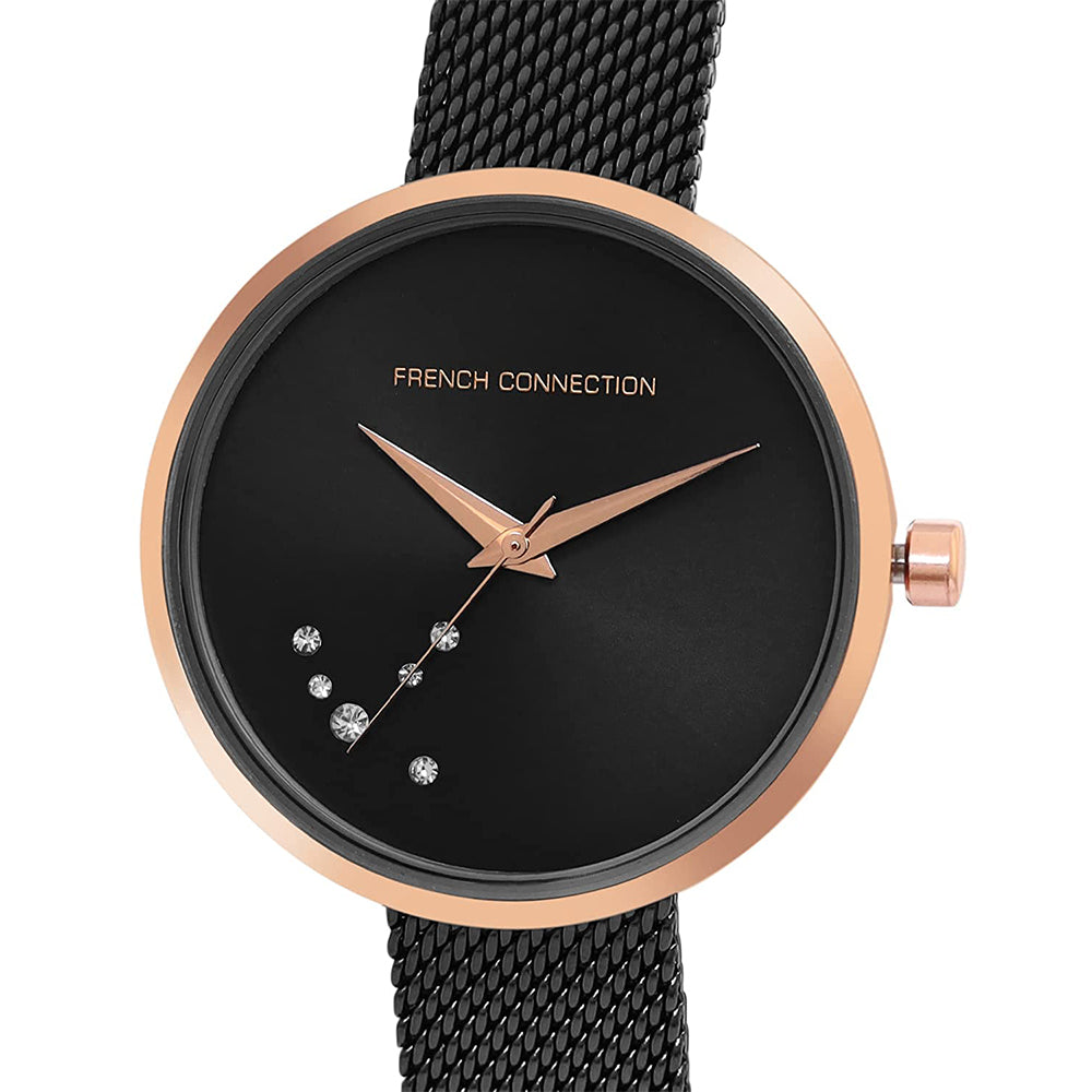French Connection Analog Black Dial Women's Watch FCL23-B
