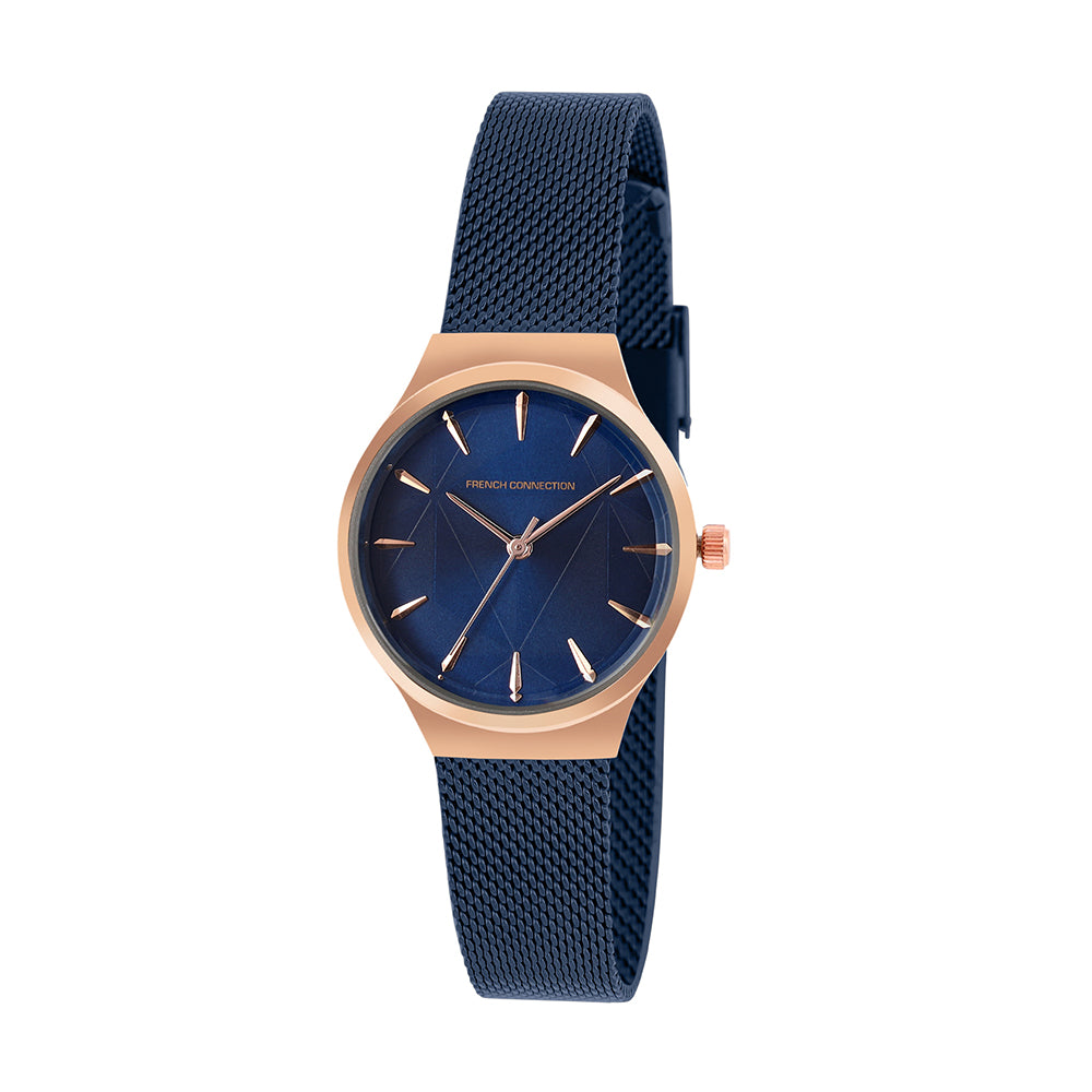 French Connection Analog Blue Dial Women's Watch-FCN00021E