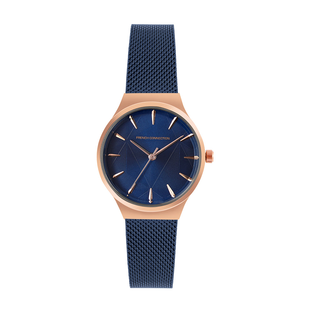 French Connection Analog Blue Dial Women's Watch-FCN00021E