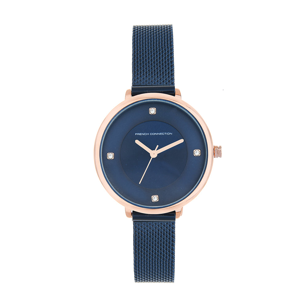 French Connection Analog Blue Dial Women's Watch-FCN0007A-R