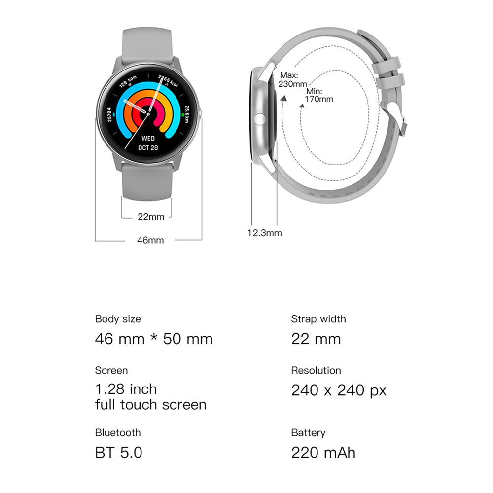 French Connection Green Unisex Smartwatch R3-E Pro