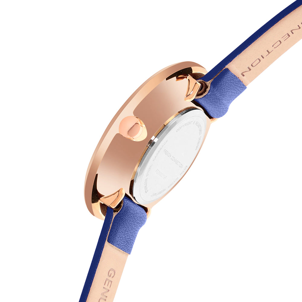 French Connection Analog Blue Dial Women's Watch-FCN00019F