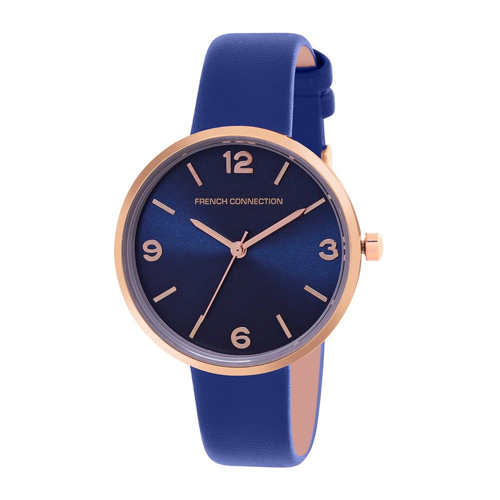 French Connection Analog Blue Dial Women's Watch-FCN00019F