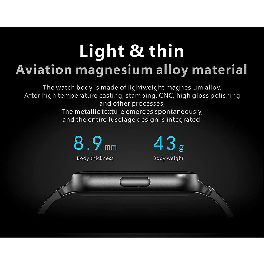 French Connection Blue Silicone Unisex Smartwatch Q26-A