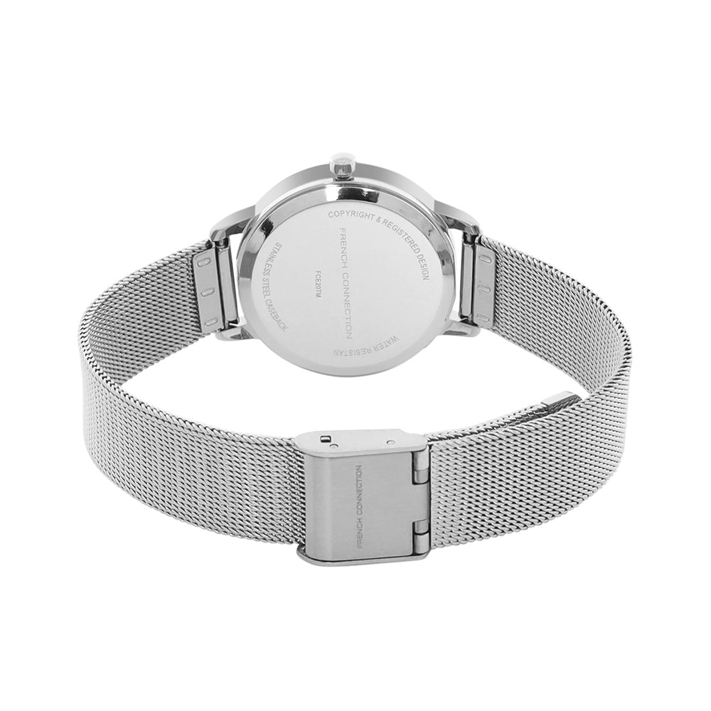 French Connection Analog Silver Dial Women's Watch-FCE20TM