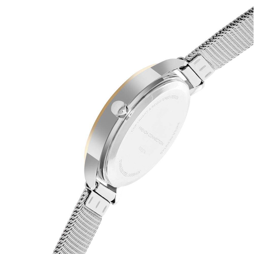 French Connection Analog Silver Dial Women's Watch-FCE20TM