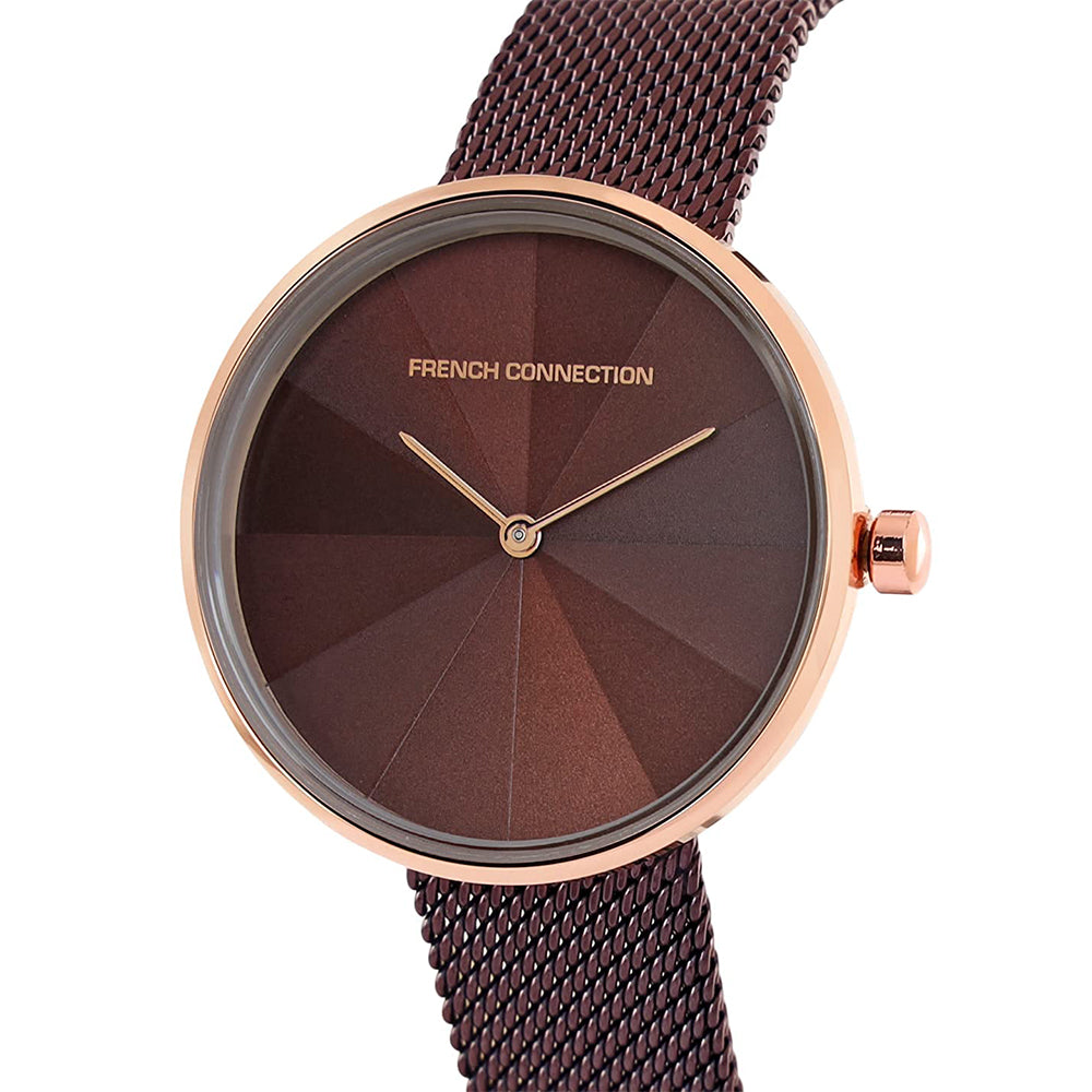 French Connection Analog Brown Dial Women's Watch-FCL21-A