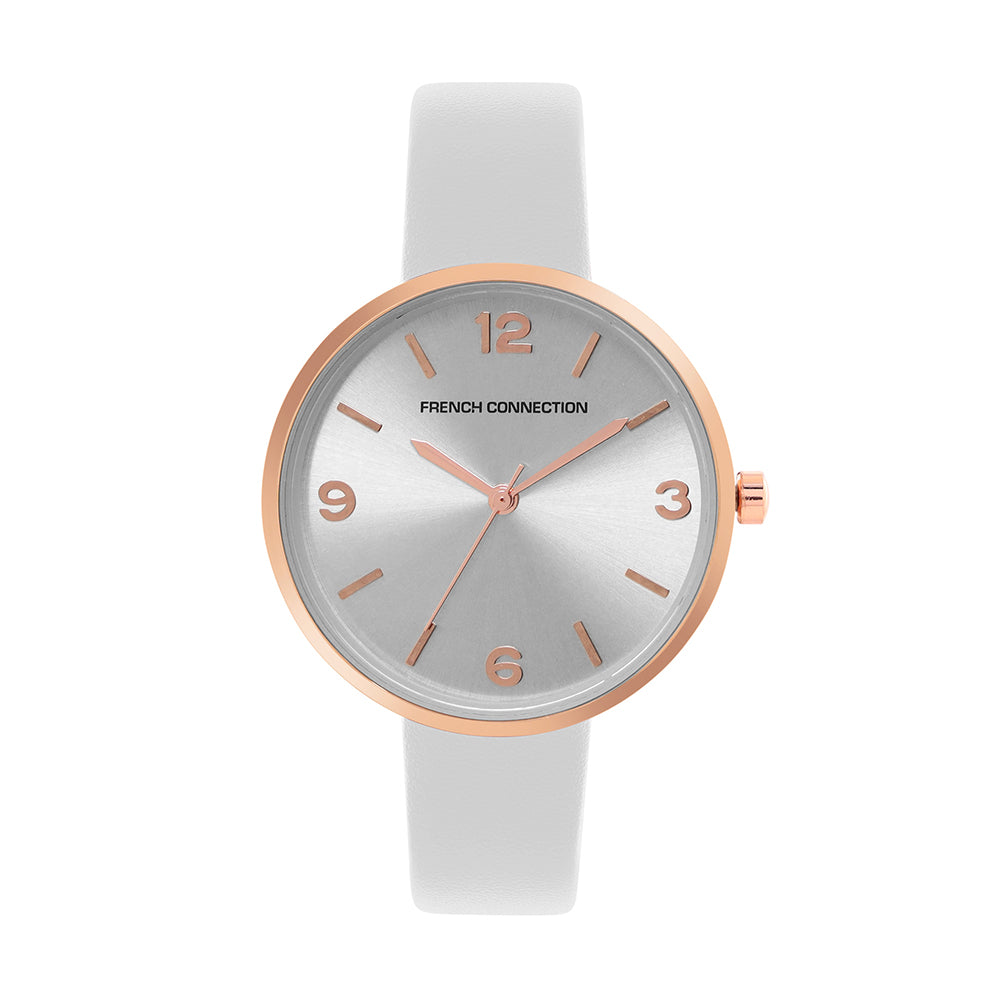 French Connection Analog Silver Dial Women's Watch-FCN00019D