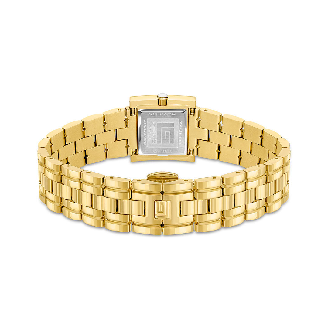 Guy Laroche Camille 2 Hands Square Dial MOP SWISS MADE Watch for Women - GLWLG0000213