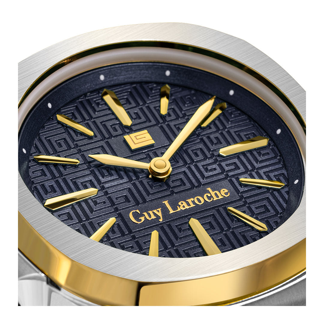 Guy Laroche Charlie 2 Hands Blue Round Dial SWISS MADE Watch for Women - GLWLG0000312