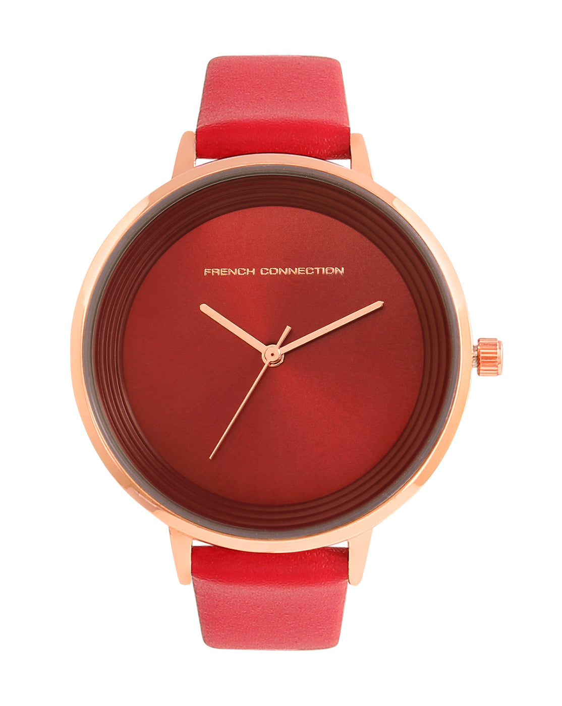 French Connection Analog Red Dial Women's Watch-FCN0001I