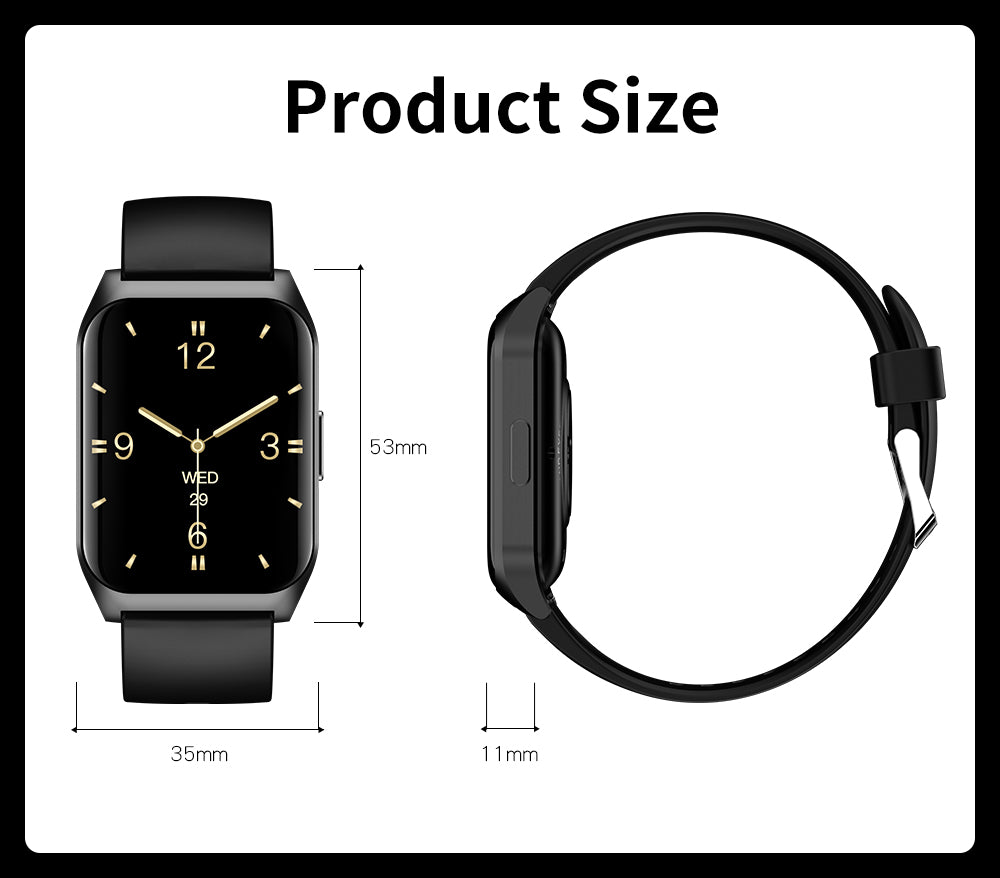 French Connection Black Men's Smart watchccc Smartman