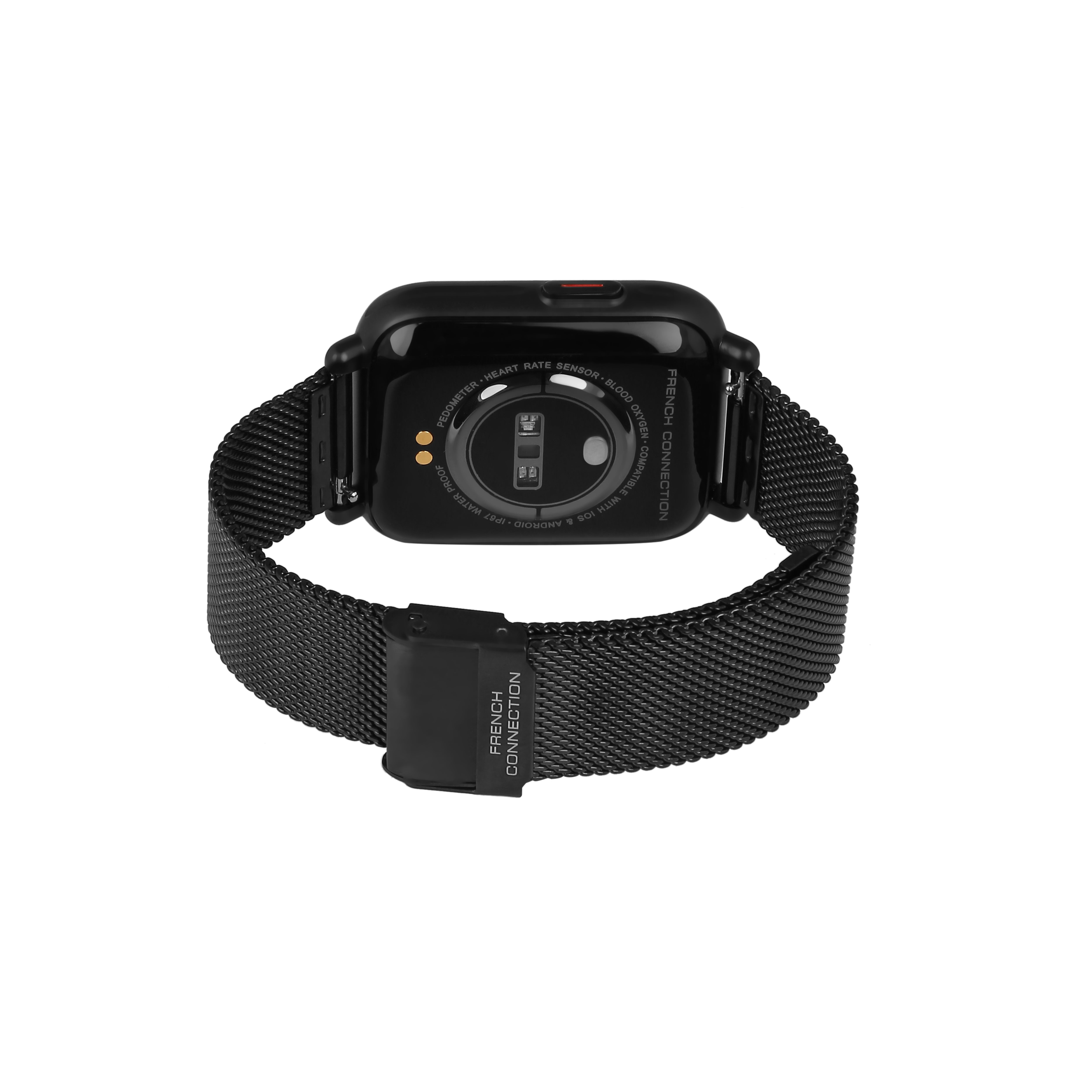 French Connection Stealth Black Unisex Smart watch F7-A