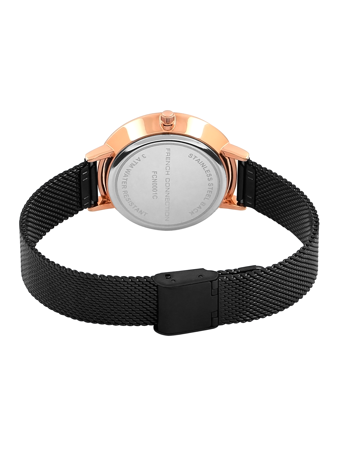 French Connection Analog Black Dial Women's Watch-FCN0001D
