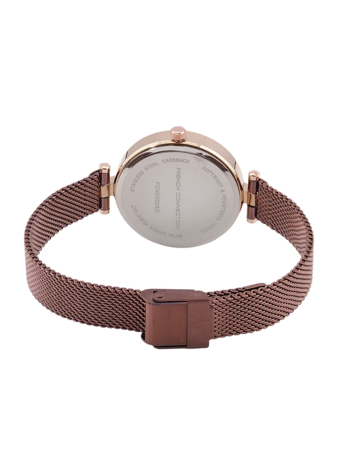 French Connection Analog Brown Dial Women's Watch-FCN00028D