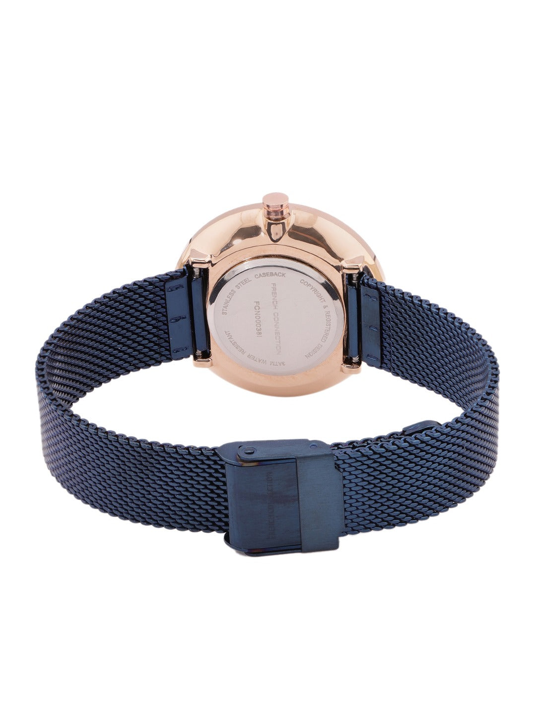 French Connection Analog Blue Dial Women's Watch-FCN00038I