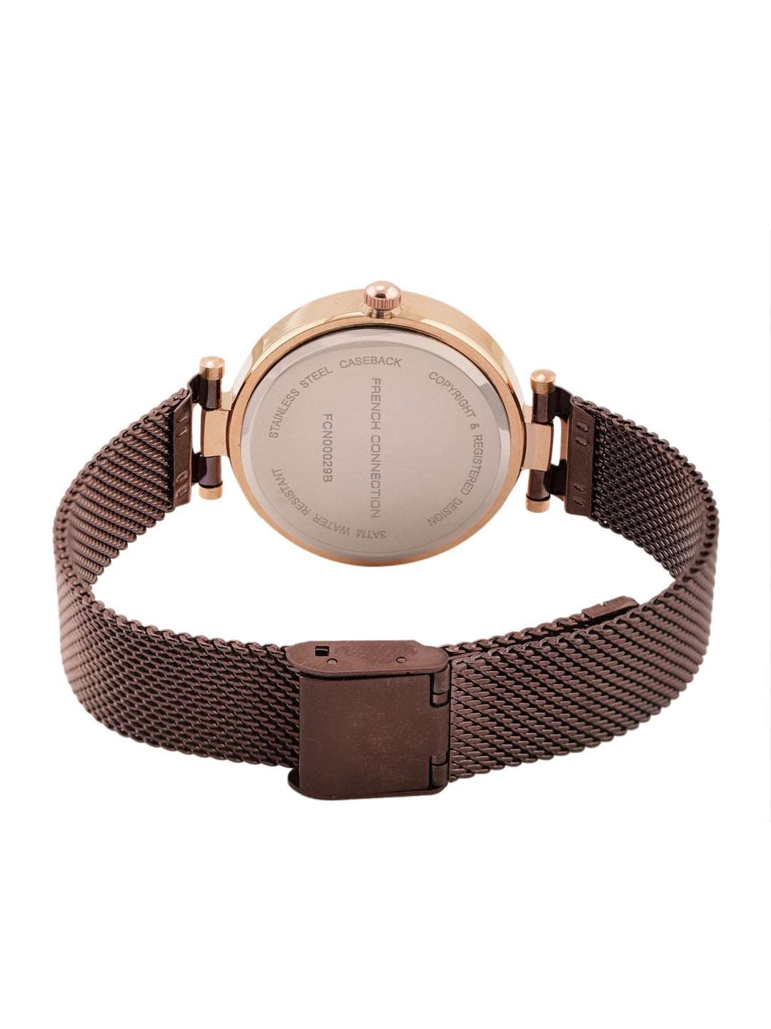 French Connection Analog Brown Dial Women's Watch-FCN00029B