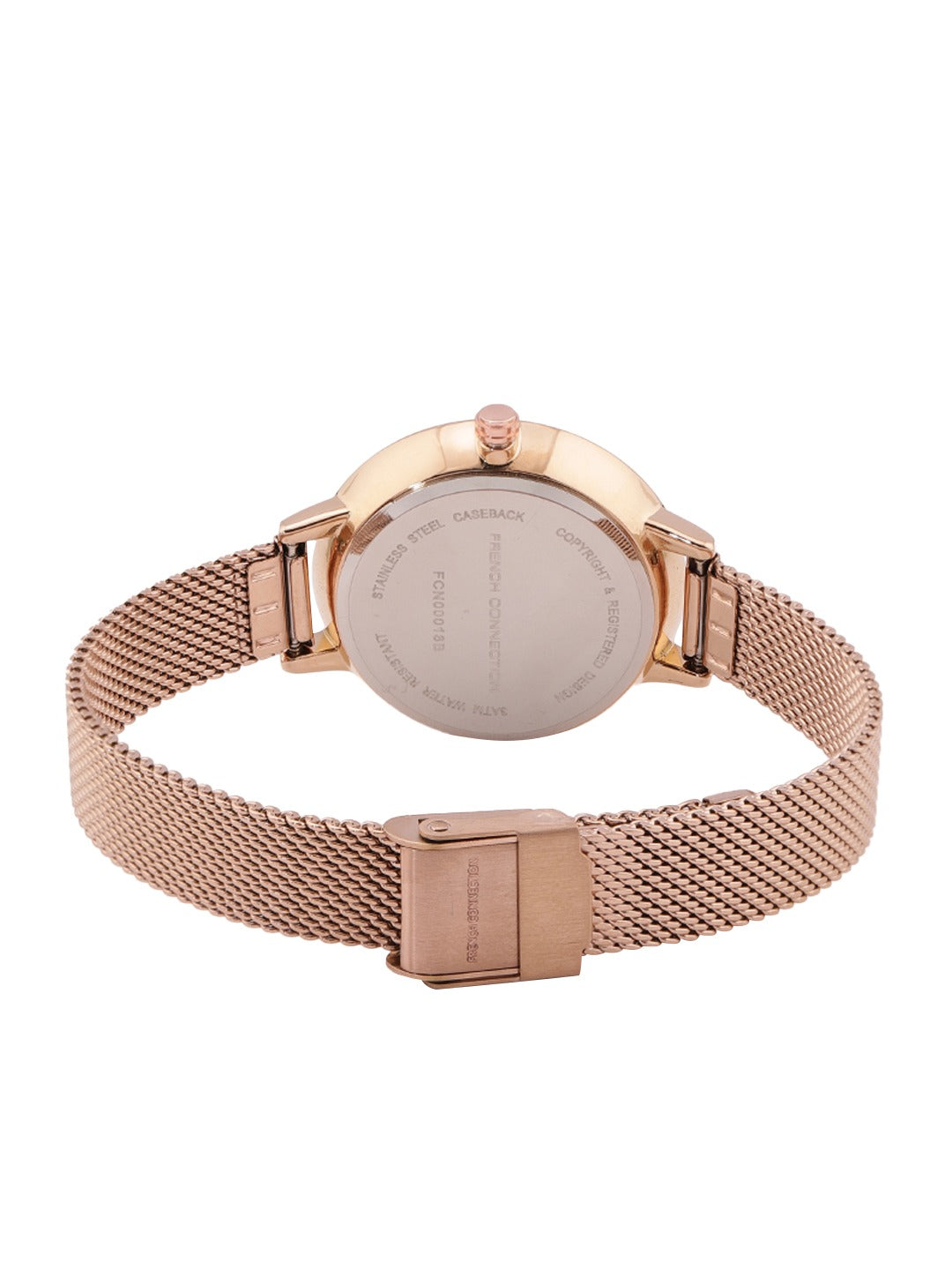 French Connection Analog Silver Dial Women's Watch-FCN00018B