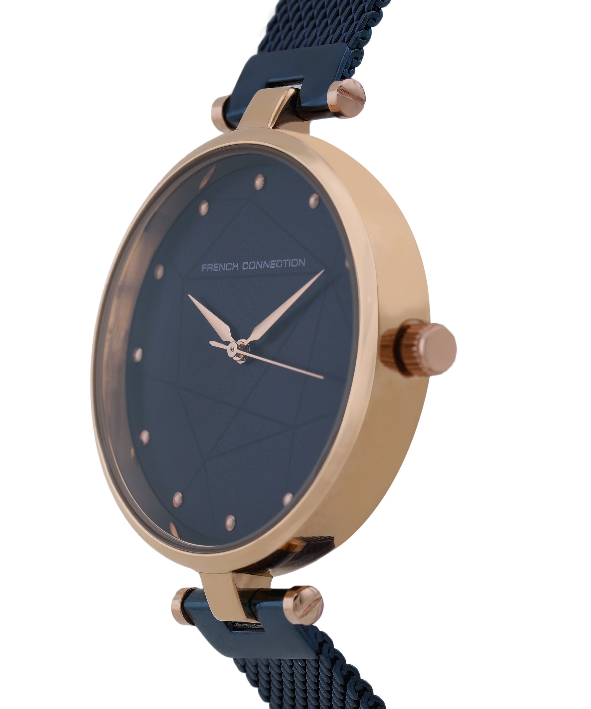 French Connection Analog Blue Dial Womens Watch-FCN00028C