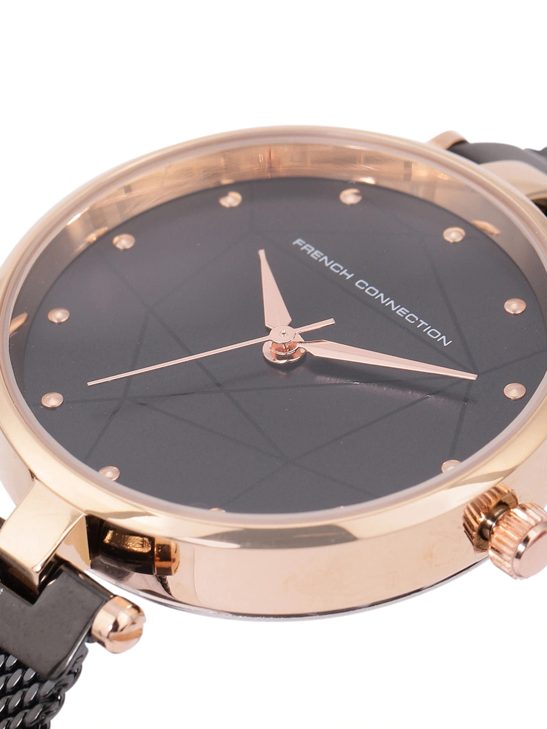 French Connection Analog Black Dial Womens Watch-FCN00028B