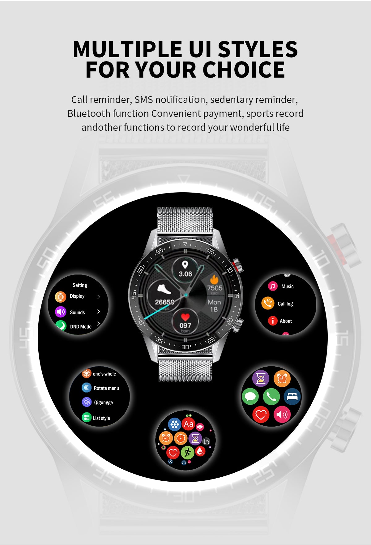 French Connection L19-A Unisex Smart watch