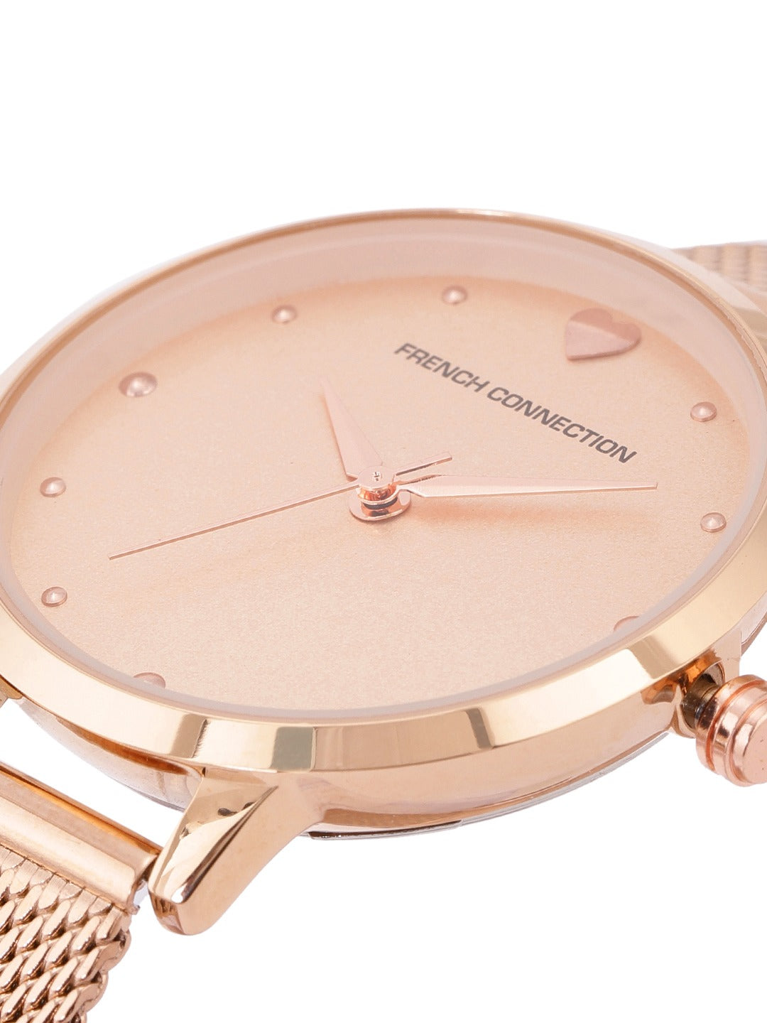 French Connection Analog Rose Gold Dial Women's Watch-FCN00018A