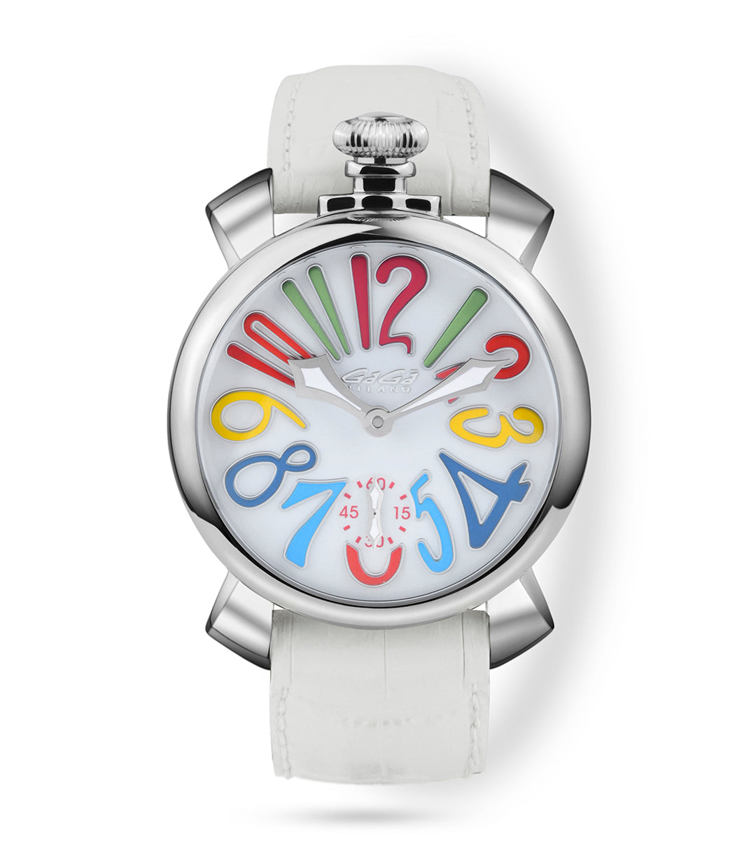 GaGà Milano Multicolor Round MOP Dial Blends Classic Design Swiss Made watch for women - 5020MN01S0LAWH0