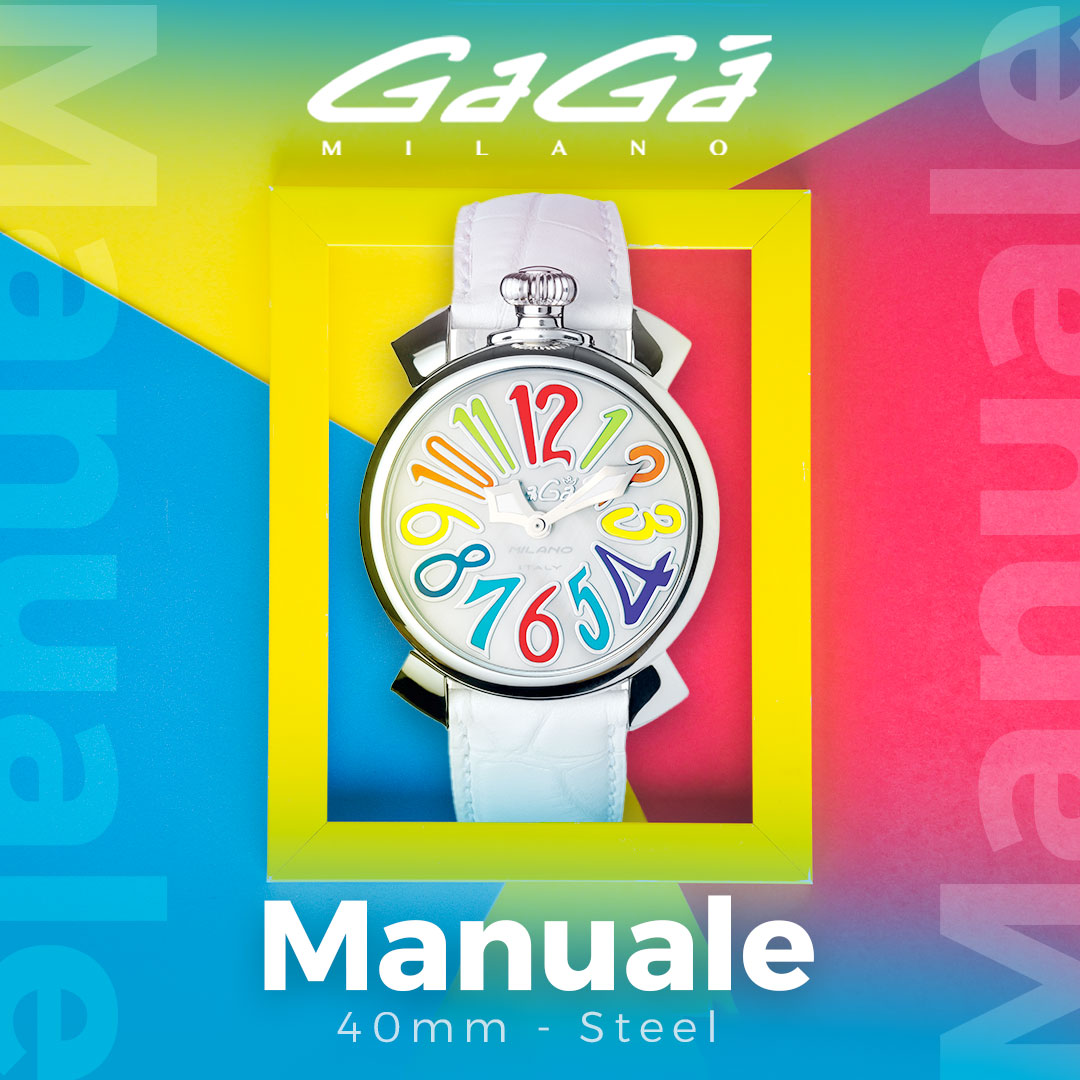 GaGà Milano Multicolor Round MOP Dial Blends Classic Design Swiss Made watch for women - 5020MN01S0LAWH0