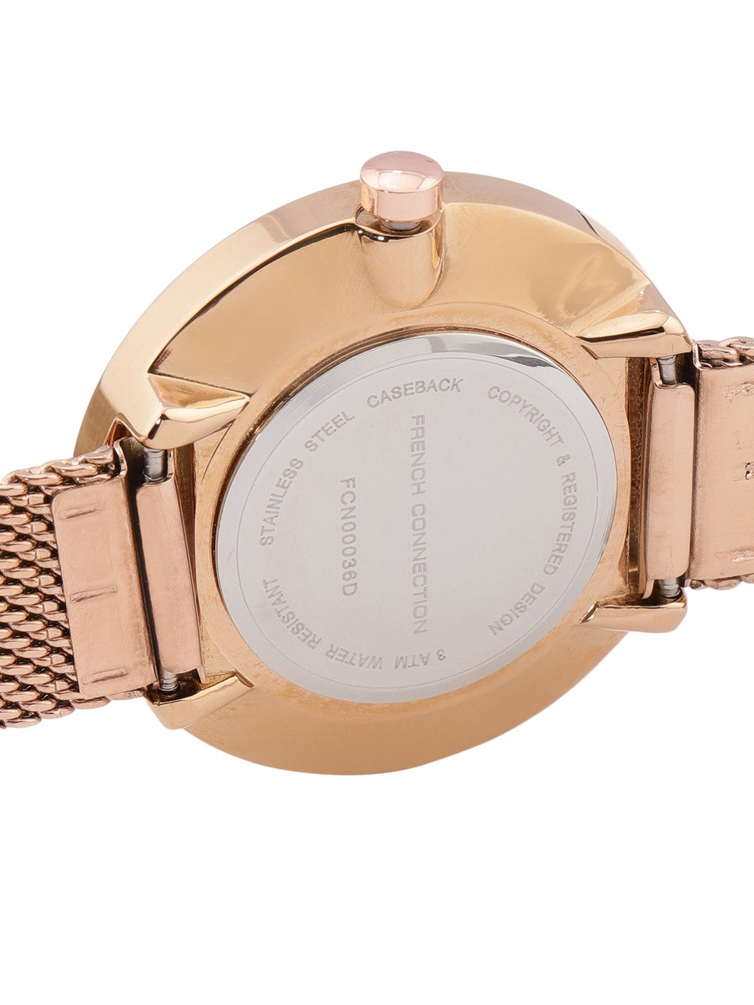 French Connection Analog Silver Dial Women's Watch-FCN00036D