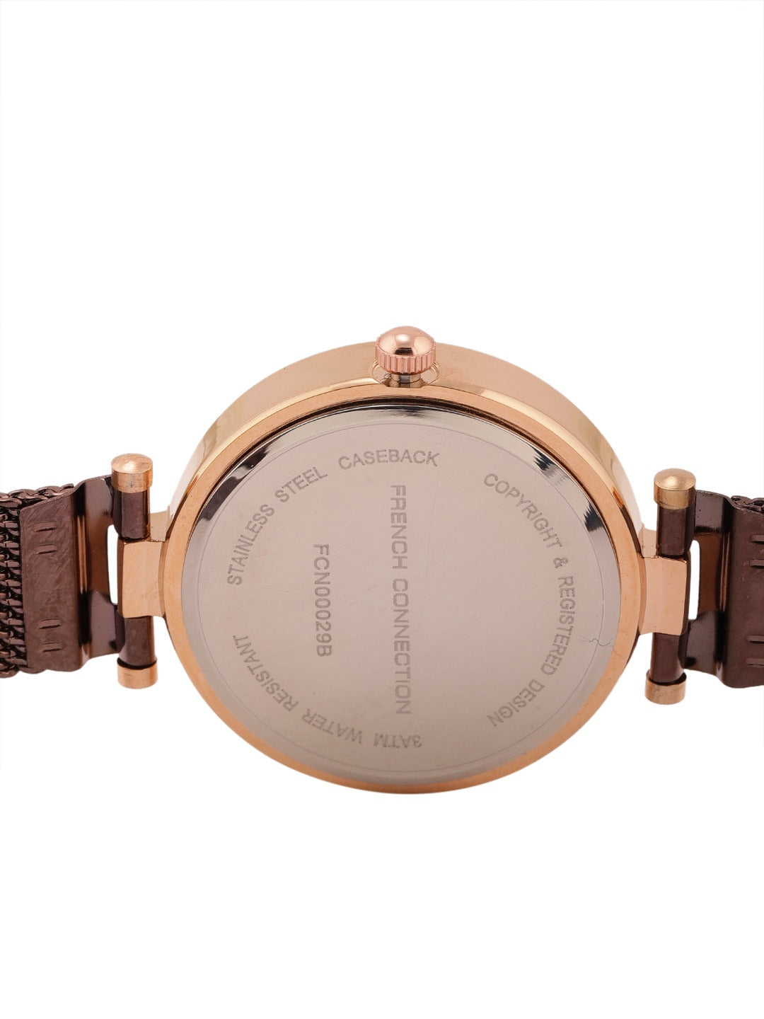 French Connection Analog Brown Dial Women's Watch-FCN00029B
