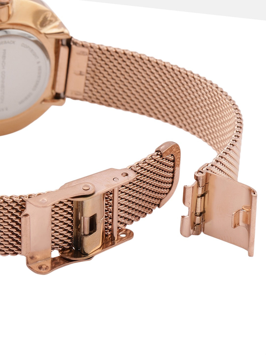 French Connection Analog Silver Dial Women's Watch-FCN00036D