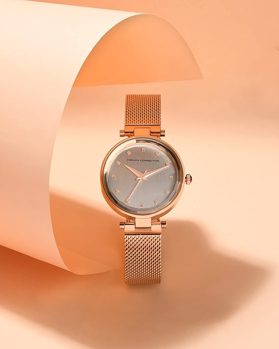 French Connection Analog White Dial Women's Watch-FCN00029D