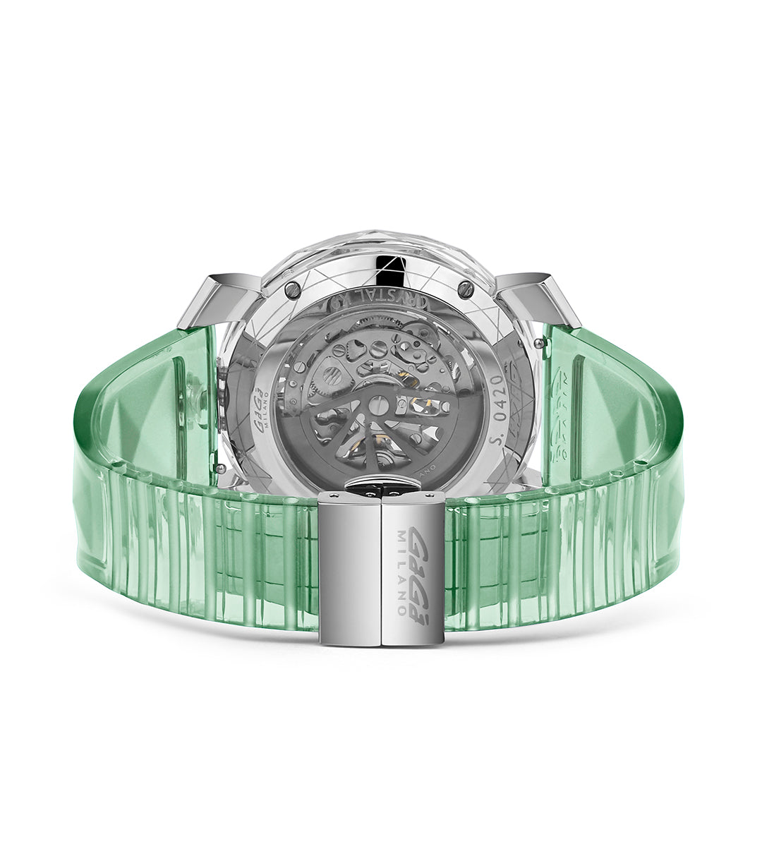 GaGà Milano Automatic Watch Crystal 46mm Skeleton -8060CY02SGSRTF0 watch for Unisex