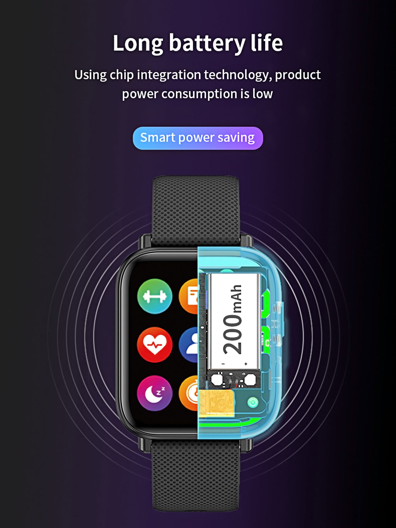 French Connection Grey Unisex Smart watch F7-C