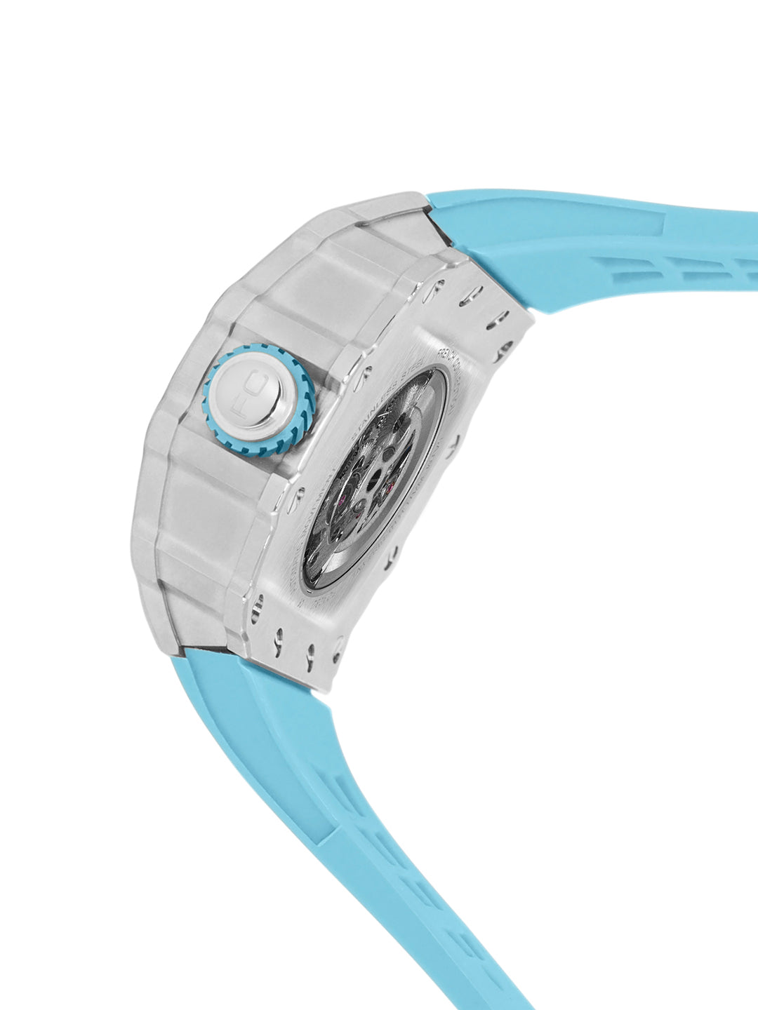 French connection Quadra Rex Blue Tonneau Mens Automatic Watch FCA08U