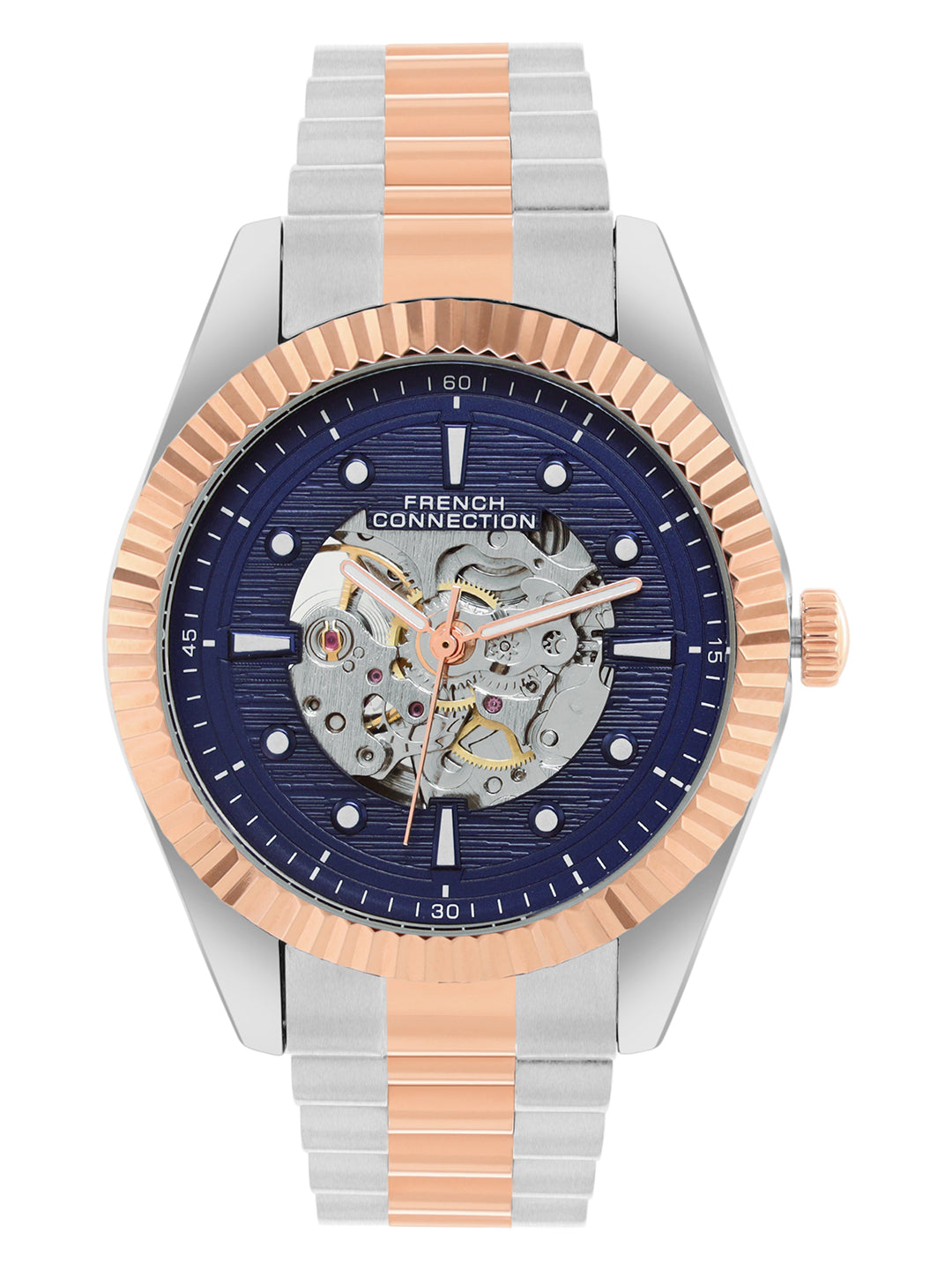 French Connection Blue Dial Automatic Watch for Men's - FCA12RTM