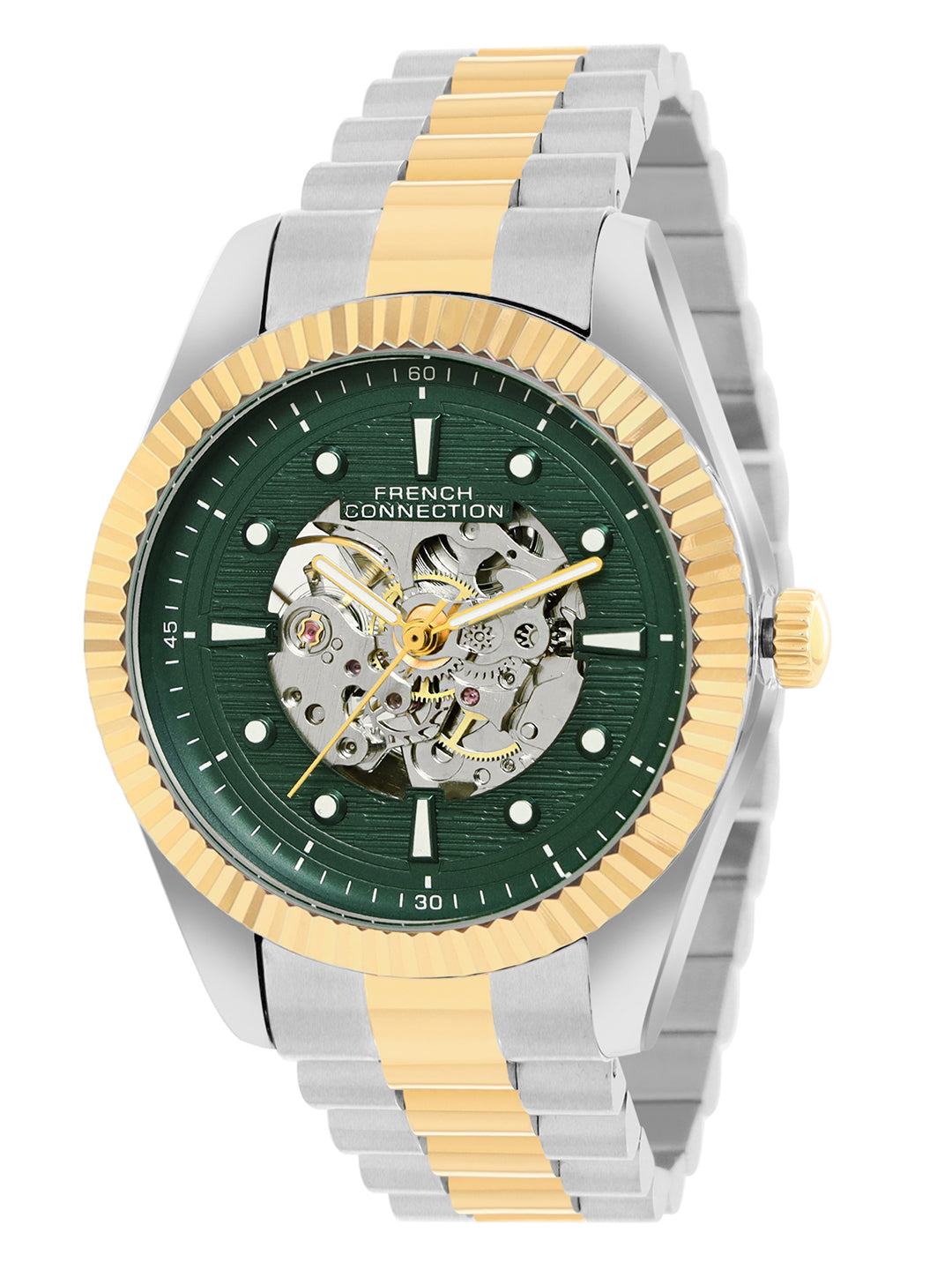 French Connection Green Dial Automatic Watch for Men's - FCA12TM